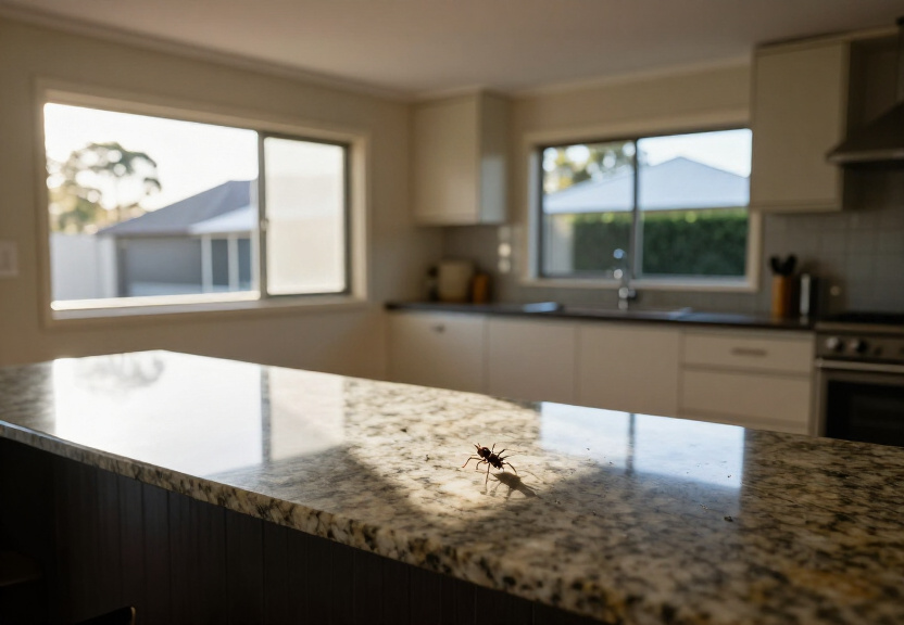 Spider-free home in Cambridge Park after treatment